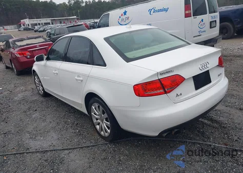 2010 Audi A4 2.0T Premium from USA, damaged, VIN WAUEFAFL3AN010325